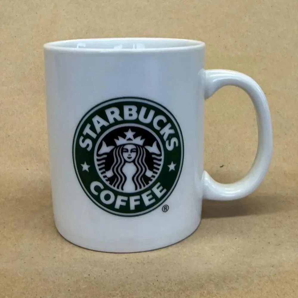 Starbucks White with Siren Logo Mug 2006